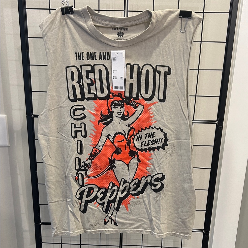 Red Hot Chili Peppers Graphic Tank Top NWT